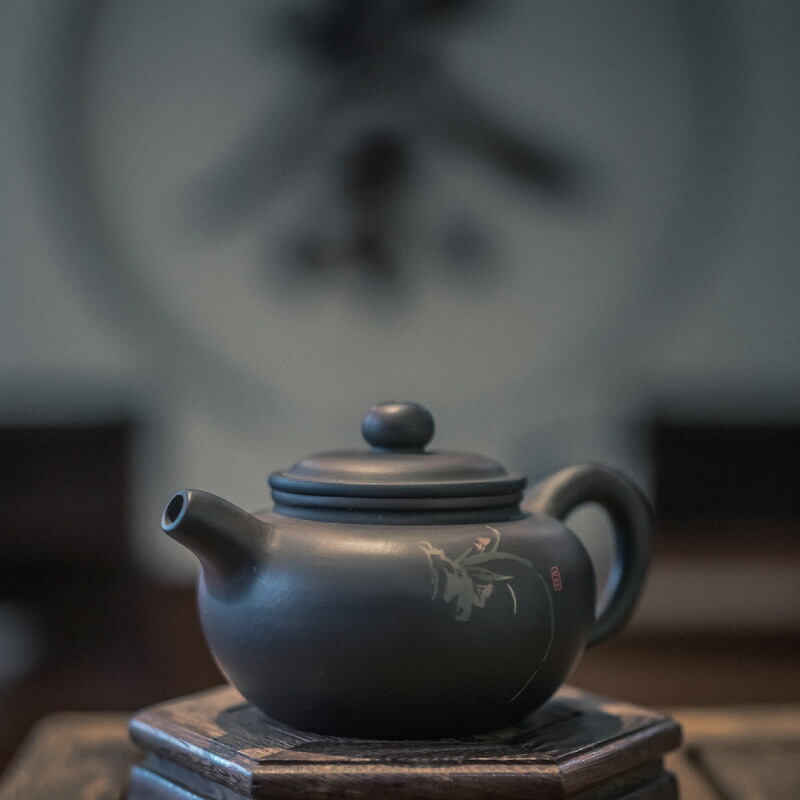 楽天市場】建水紫陶 手作り 中国茶器 220~260ml 茶壺 陶器 急須 磁器