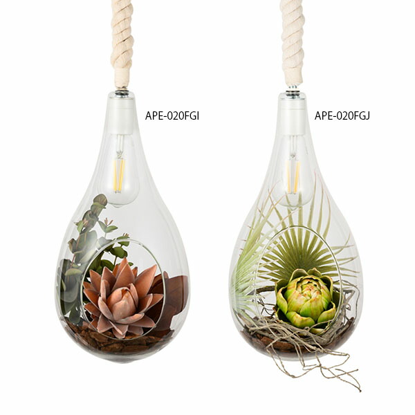 楽天市場】SWAN スワン電器 BOTANIC HANGING LIGHT with FAKEGREEN L