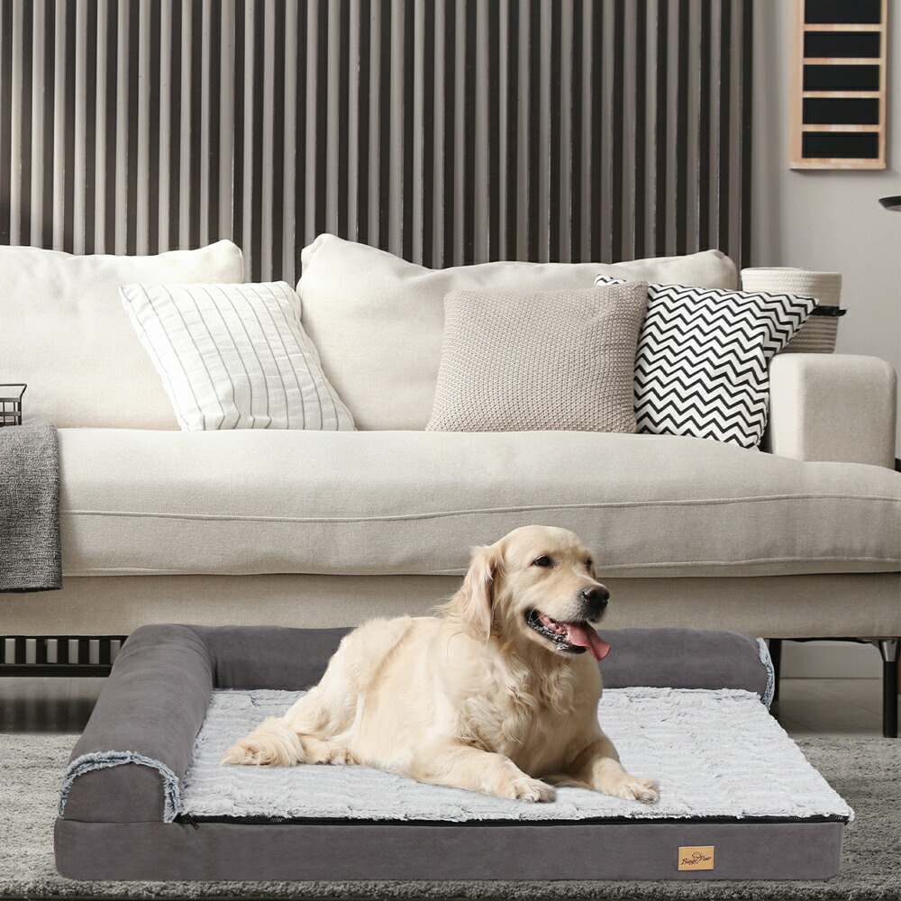楽天市場】bingopaw 大型犬 ベッド 厚い 中型犬 洗えるカバー 防水 老