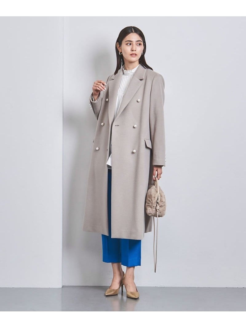 楽天市場】【SALE／70%OFF】パールモチーフボタン テーラード コート
