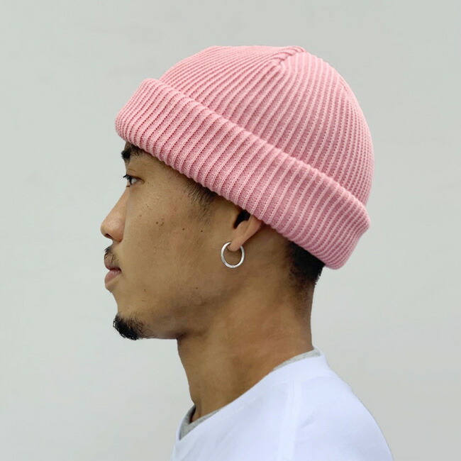 楽天市場】【ADVANCE（アドバンス）】COTTON ACRYL BEANIE(PINK)SOLID