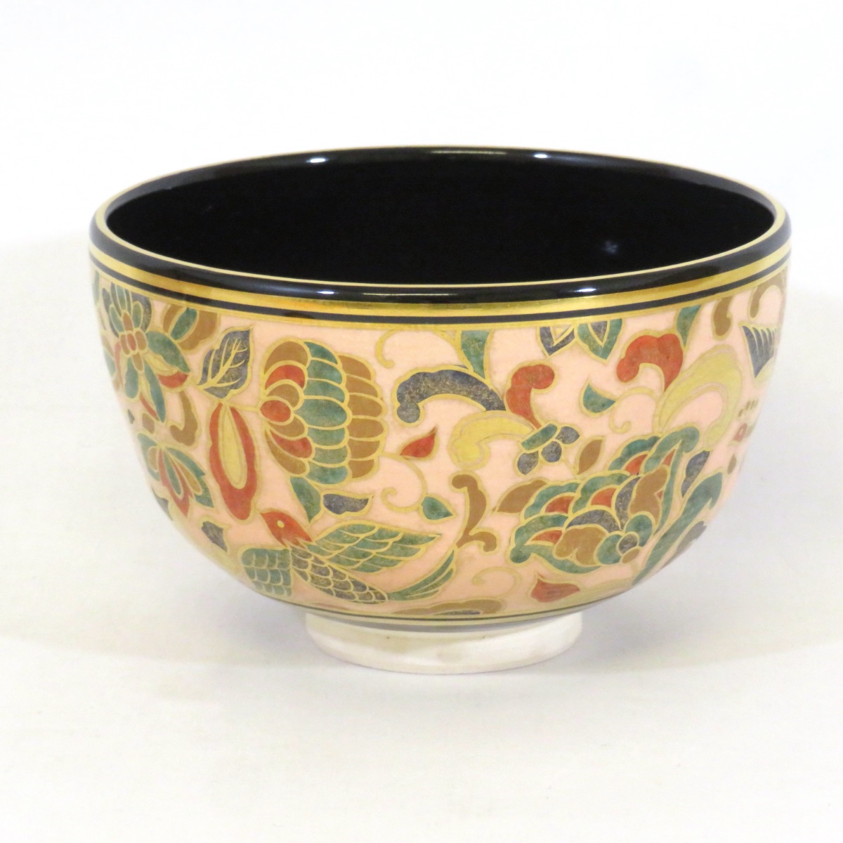 陶芸家 宮川香雲 掛分 色絵 萩文様 平茶碗 竜谷2025年最新】