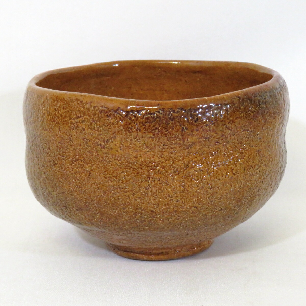 十一代大樋長左衛門（年雄）皿 十一代 大樋長左衛門 大樋飴釉掛分 皿