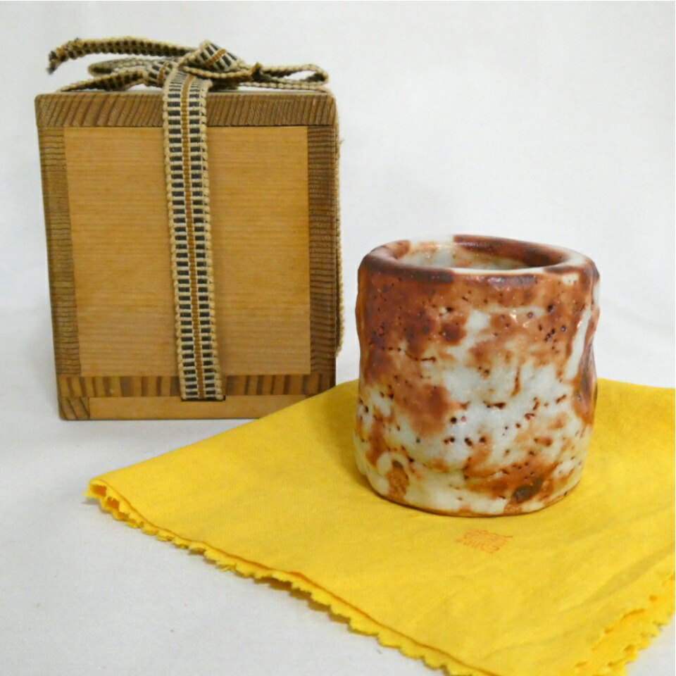 十月の特売品】樋口統三作 志野 蓋置 御嵩町重要無形