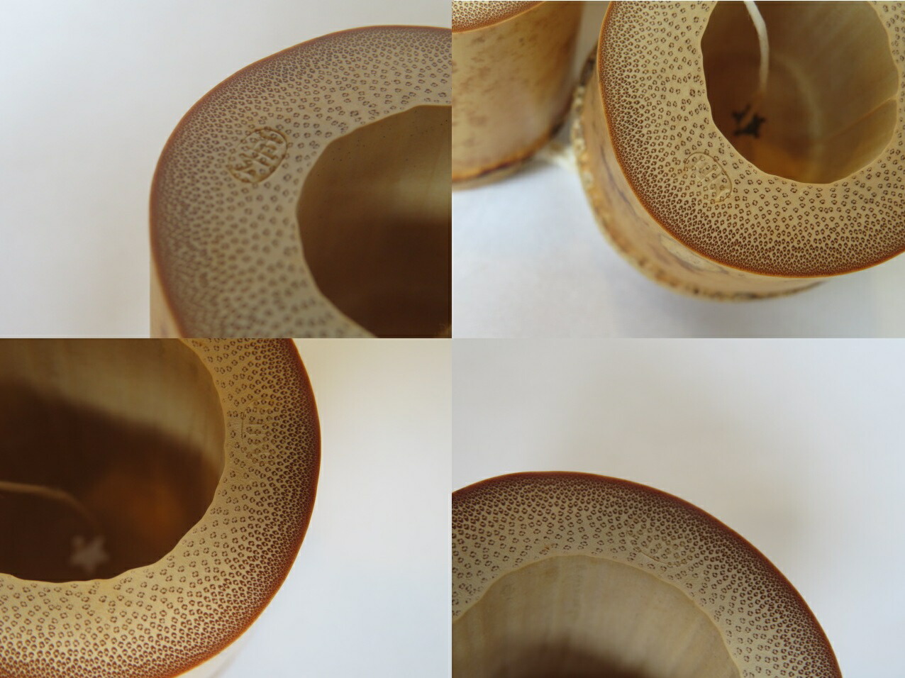 す*ん様 名家 十三代 黒田正玄 鵬雲斎書 花押 茶道具 共箱付 竹一重