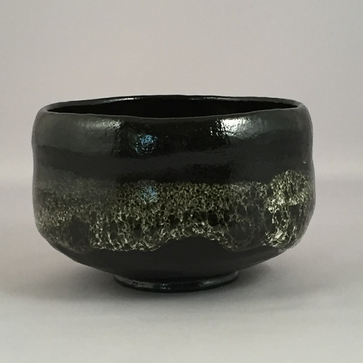 □□極上作！三代 佐々木昭楽 本阿弥光悦 紙屋写し 黒茶碗 朱