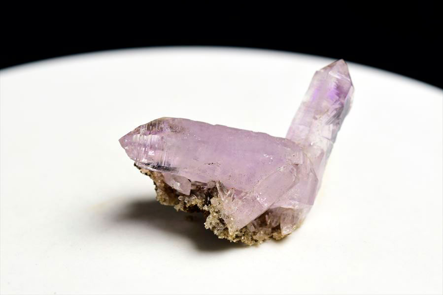 ベラクルスアメジスト 鉱石 鉱物 ミネラル 標本 原石 母岩付き ④ 楽天