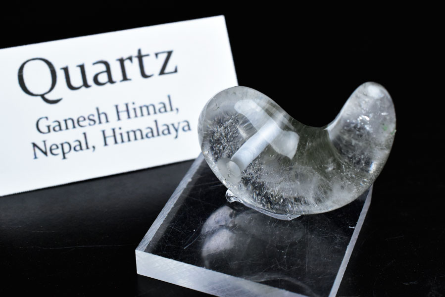 ✳ガネッシュヒマール水晶勾玉 最高峰特大勾玉 幸運引寄せ守護石