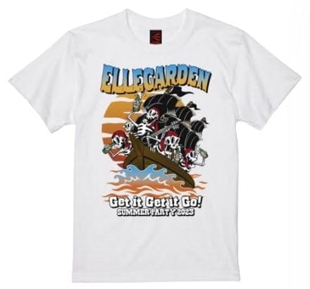 Lサイズ：カラー黒】ELLEGARDEN 宝箱Tシャツ ELLEGARDEN 宝箱Tシャツ