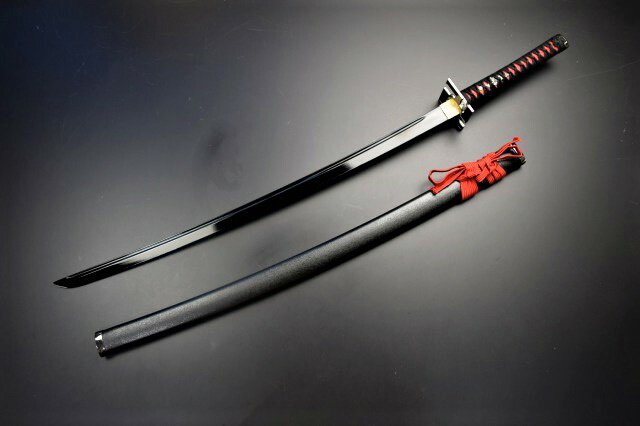 楽天市場】V.ROAD 模造刀 黒斬剣【卍鍔】 コンビニ受取不可 : 岐阜関