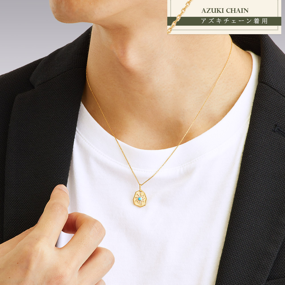 楽天市場】18金 ペンダントトップ メンズ ネックレス 18K イエロー