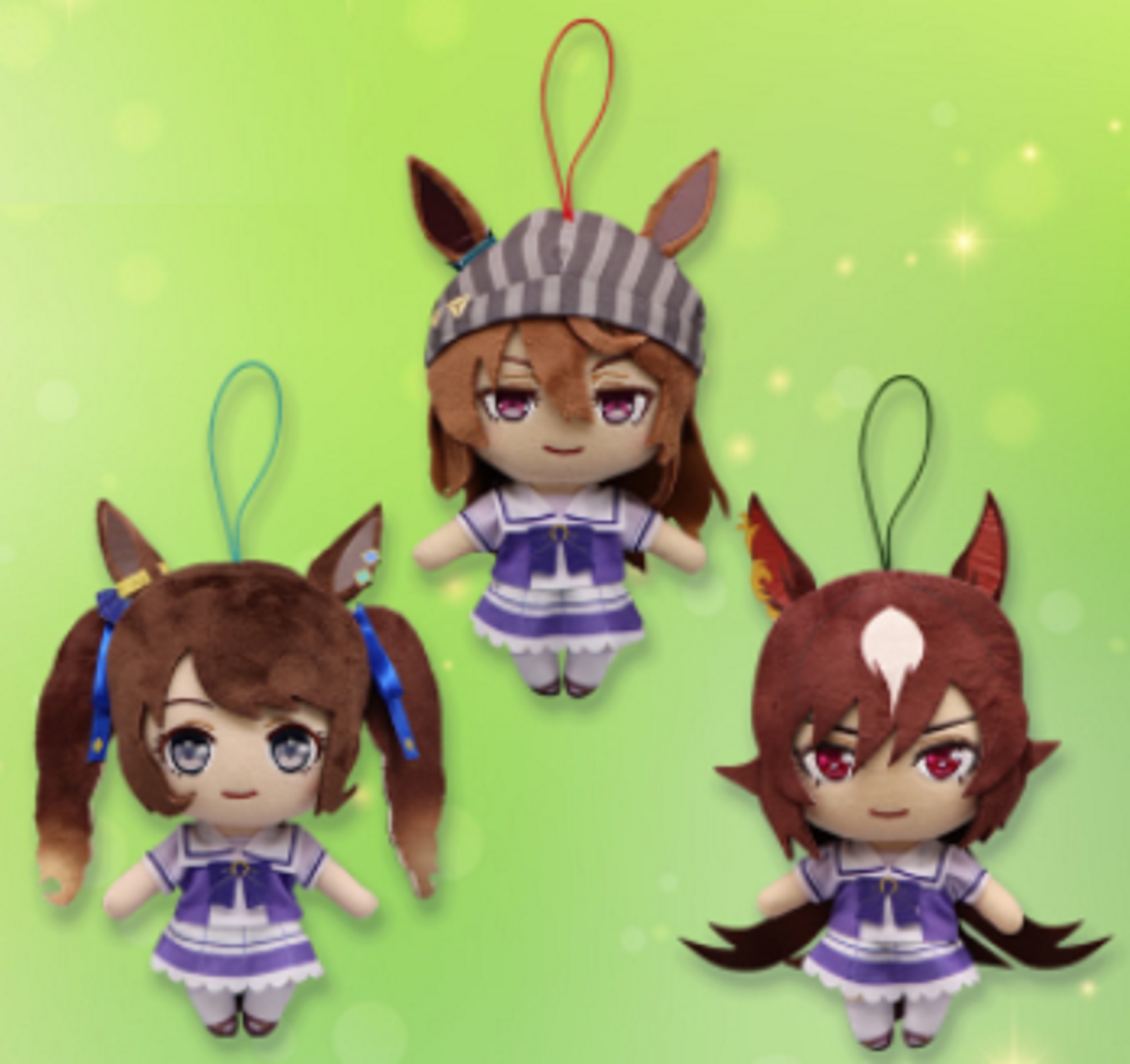 ナムコ限定 ウマ娘 ペインタースタイル ぬいぐるみ マスコット 15