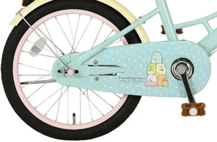 すみっコぐらし自転車18インチ 美品 子供用 自転車 すみっコぐらし 女の子
