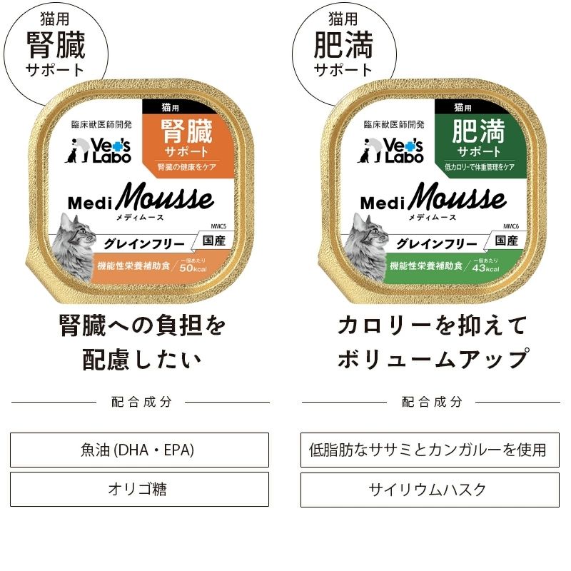 楽天市場】公式 メディムース 猫用 選べる24個セット【Vet's Labo