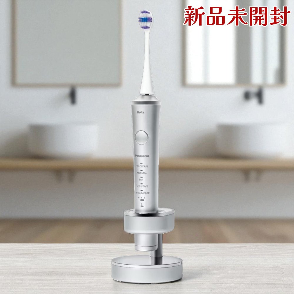 楽天市場】パナソニック 電動歯ブラシ ドルツ シルバー ew-cdp53-sの通販