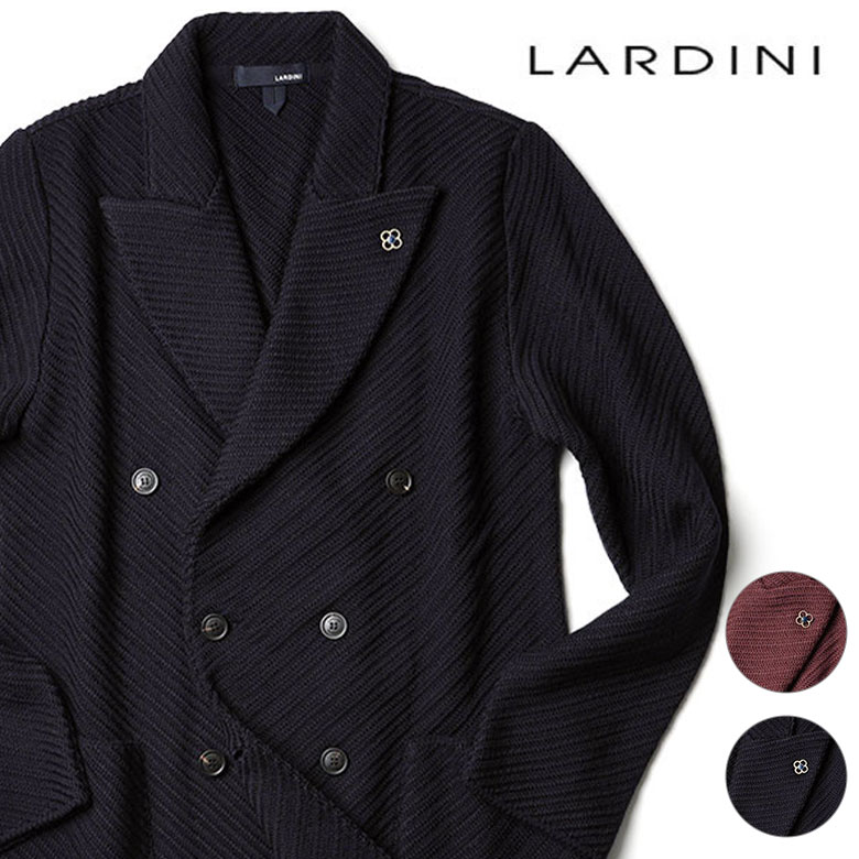 極美品】LARDINI ラルディーニ ニット ダブル ジレ LARDINI