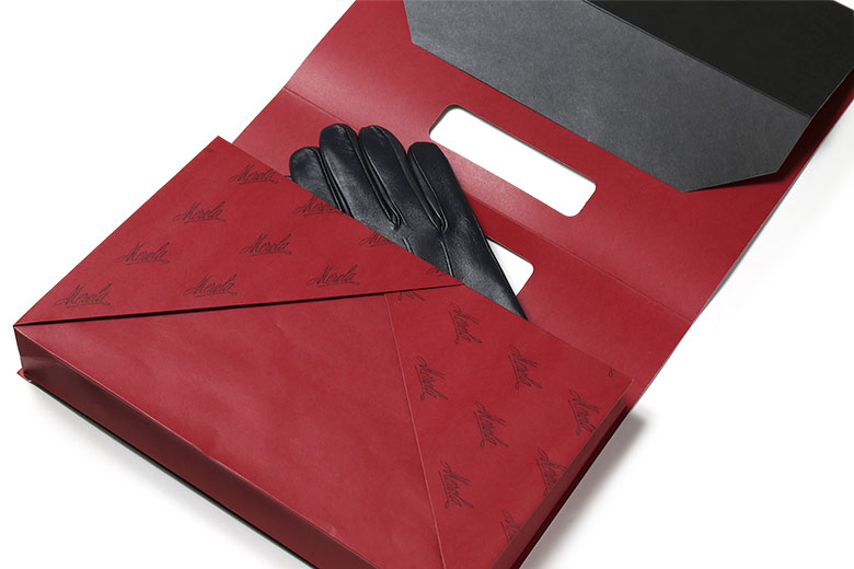 楽天市場】メローラ 手袋 グローブ レザー ペッカリー カシミヤ 100