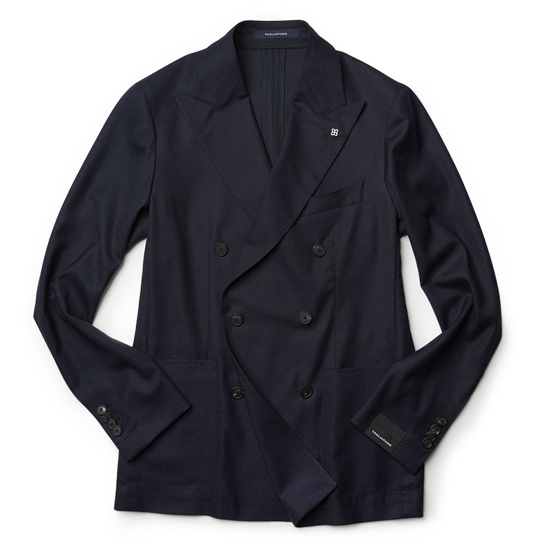 楽天市場】タリアトーレ ジャケット ホップサック ダブルブレスト