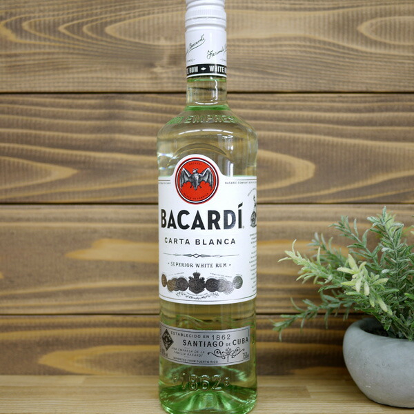 楽天市場】バカルディ スペリオール ラム ホワイト 750ml(並行) : 自然