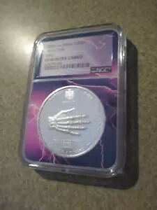 ☆偉大な科学者 ニコラ・テスラ 銀貨 2018年 セルビア NGC MS69 ☆偉大