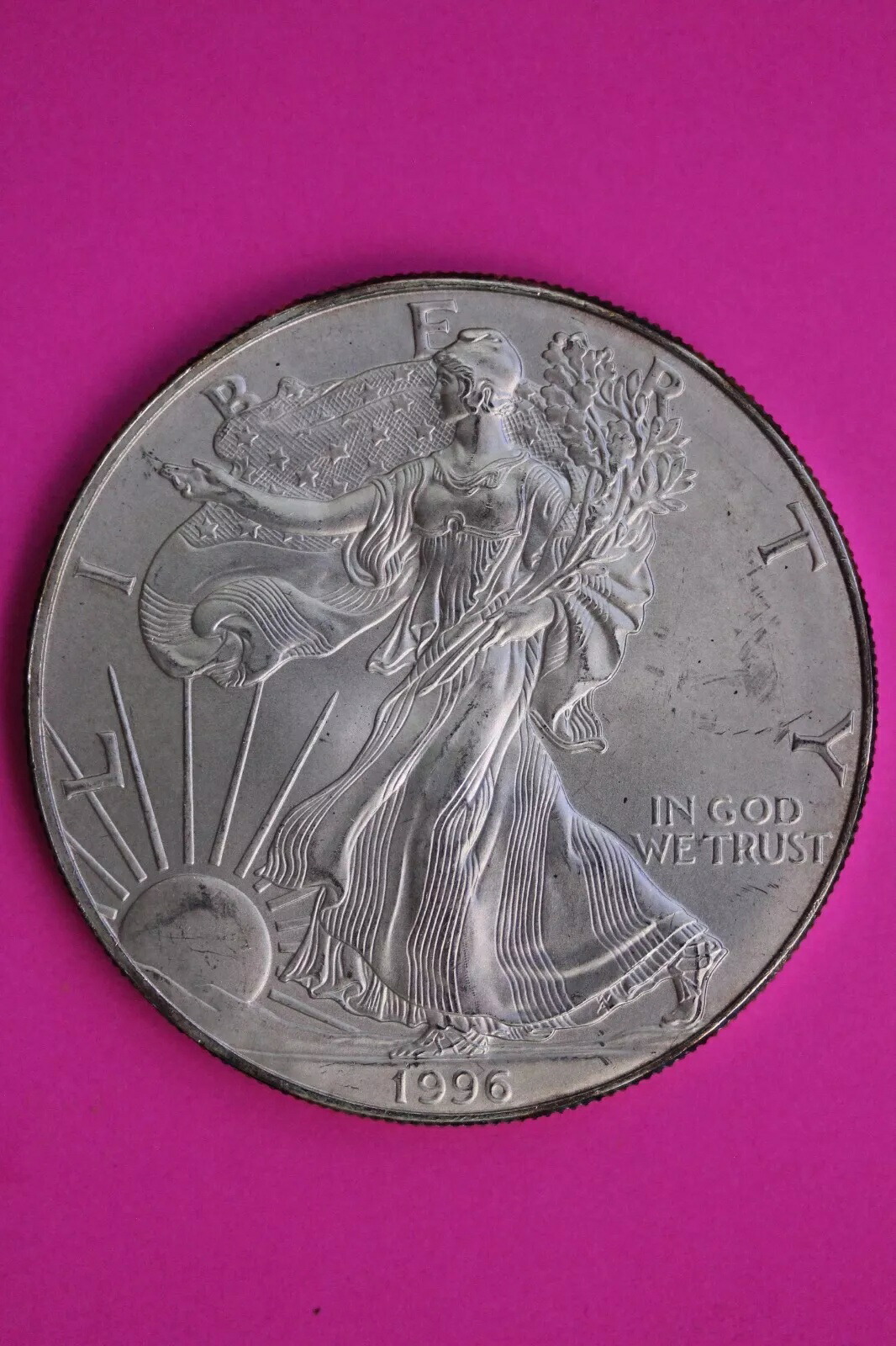 アメリカ 1996年 シルバーイーグル＜1ドル銀貨＞