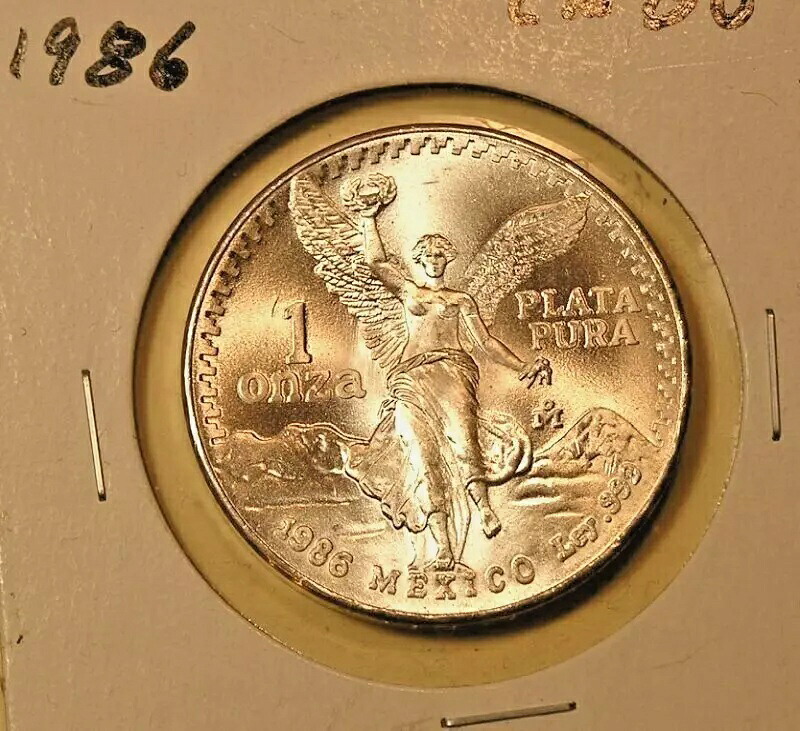 1992年 メキシコ 1オンス 銀貨 楽天市場】1992 メキシコ 1 オンス