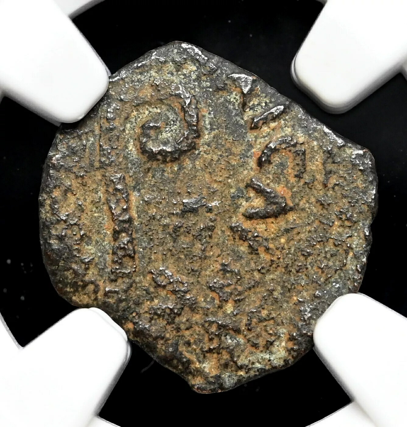 TKC133 ポンテオ・ピラト（ユダヤ属州 総督） プルタ銅貨 TKC133