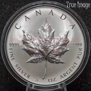 カナダ 2003年 カラー 1オンス 9999 シルバー メープルリーフ コイン