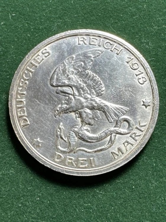 MS63】NGC 1913A ドイツ連邦 プロイセン王国 ヴィルヘルム 2 世在位25