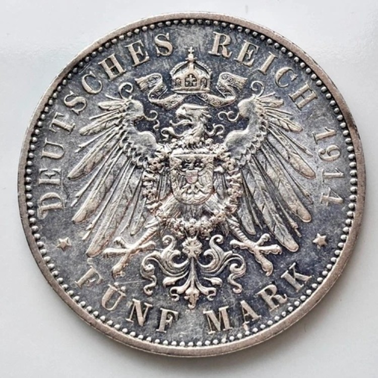 MS63】NGC 1913A ドイツ連邦 プロイセン王国 ヴィルヘルム 2 世在位25