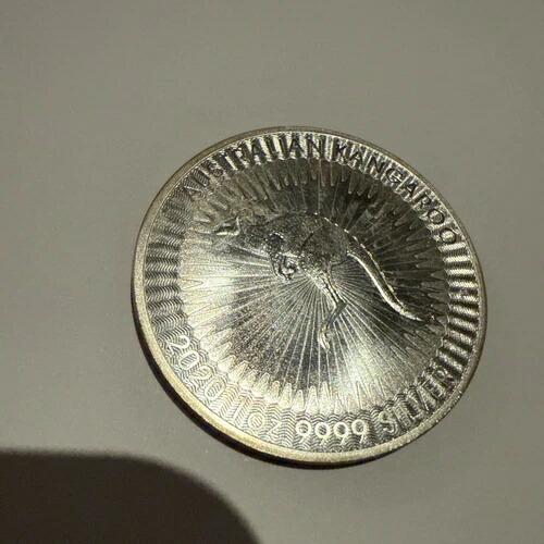 1オンス オーストラリア 2020年 カンガルー銀貨（袋入り）