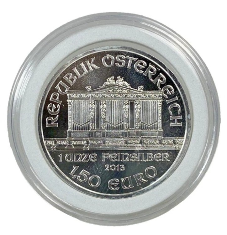 楽天市場】ウィーンフィル 1.5ユーロ 1オンス 銀貨の通販