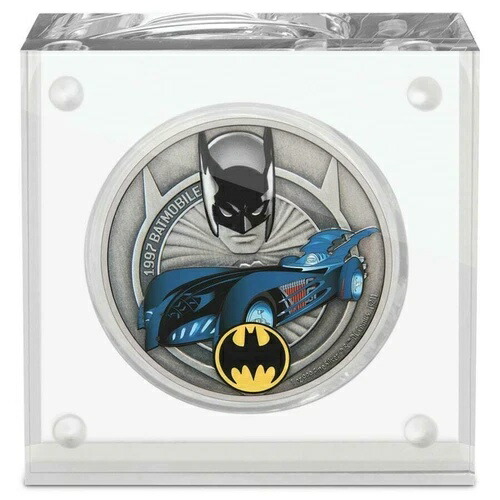 楽天市場】2021 DC バットマン 1997 バットモービル コイン 1オンス