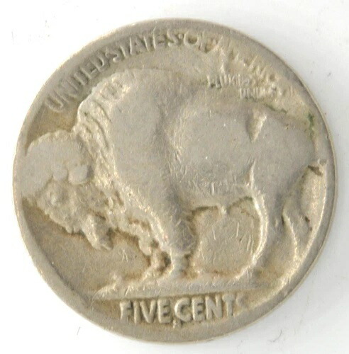 1913-S 米国タイプIIバッファローニッケル5セントコイン