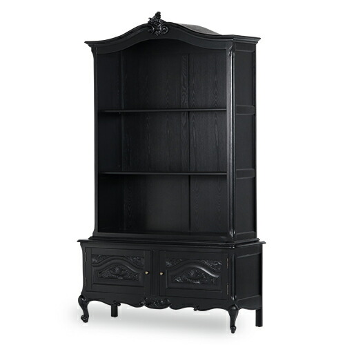 楽天市場】ロココ調家具 ブックケース キャビネット アンティーク