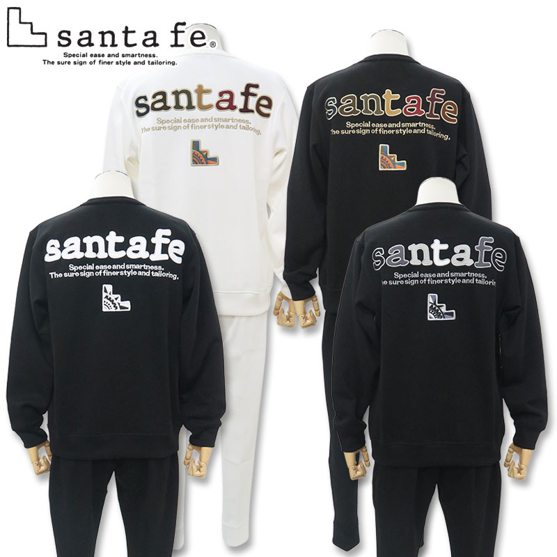 楽天市場】サンタフェ 定番 バックアップリケ トレーナー スウェット
