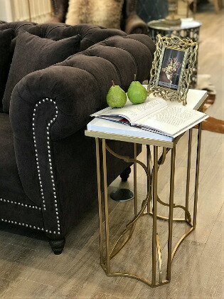 楽天市場】サイドテーブル ソファサイドテーブル コンソール