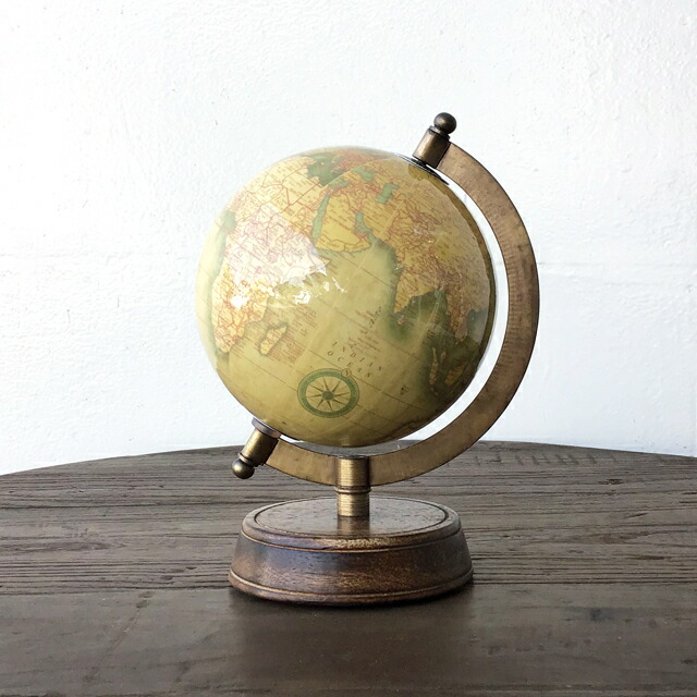 楽天市場】地球儀 インテリア オブジェ アンティーク おしゃれ
