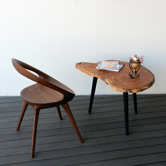 楽天市場】サイドテーブル コーヒーテーブル 一枚板 輪切り 欅 けやき