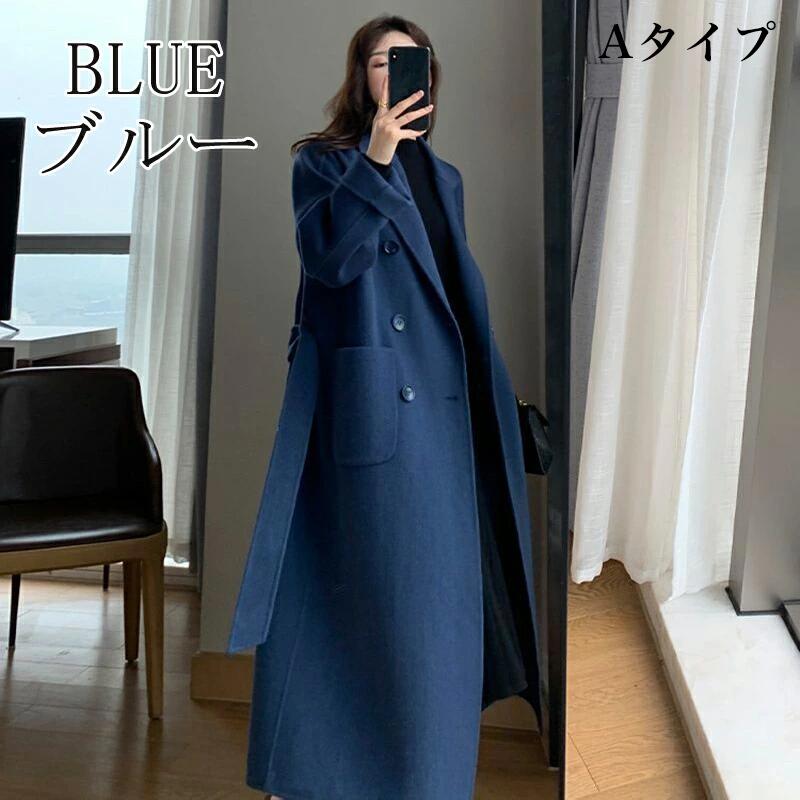 楽天市場】チェスターコート レディース ロングコート 冬 ベルト付き