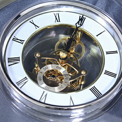 楽天市場】NARUMI ナルミ グラスワークス オーバル スケルトンクロック