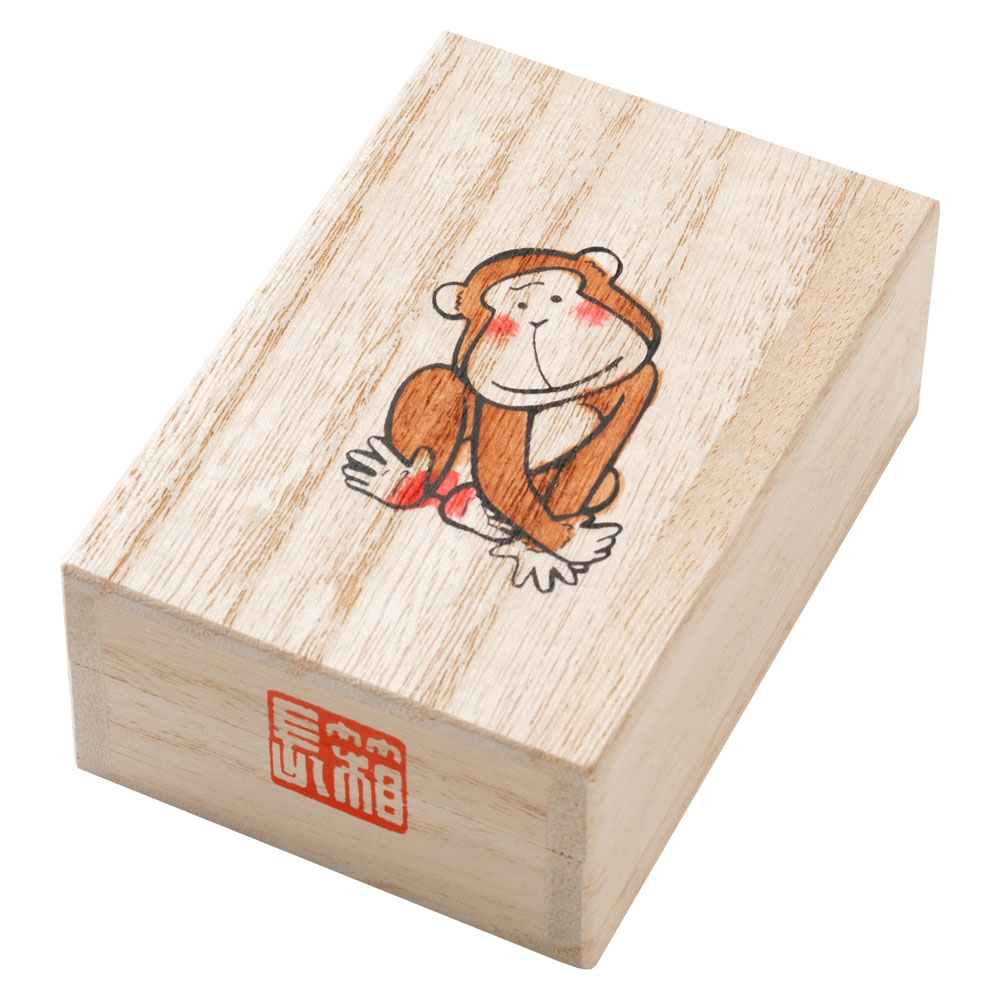 楽天市場】宝石・アクセサリー・へその緒入れ 干支：申（さる） 桐箱