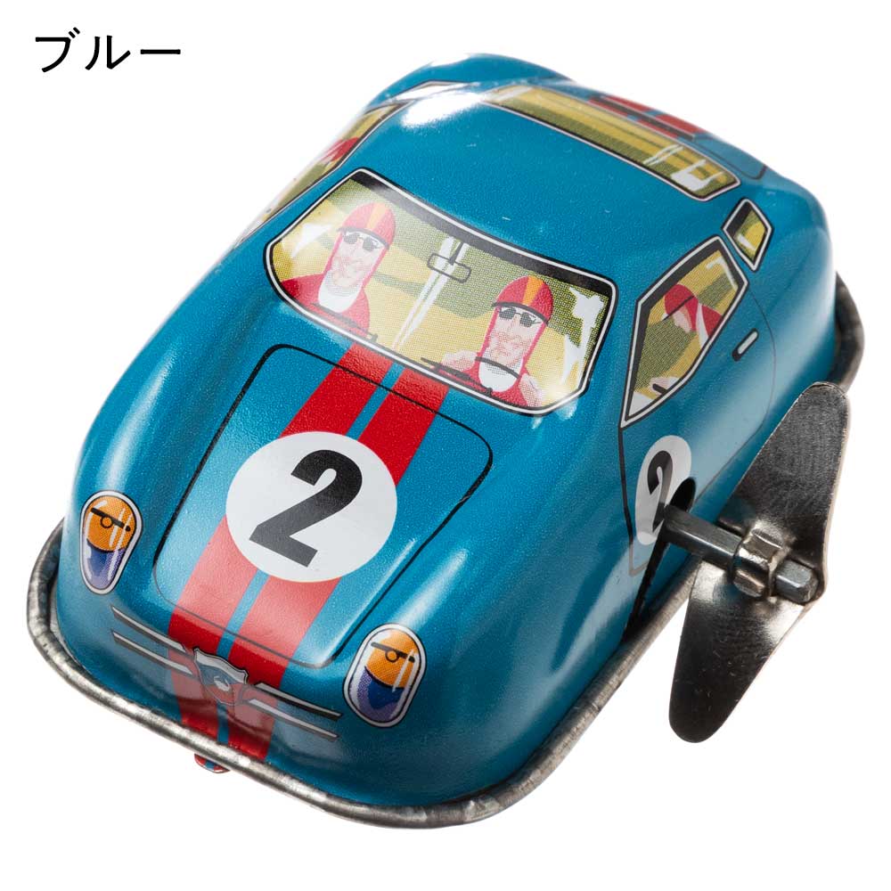 楽天市場】ウインドアップカー ブリキのおもちゃ ゼンマイ仕掛けで方向