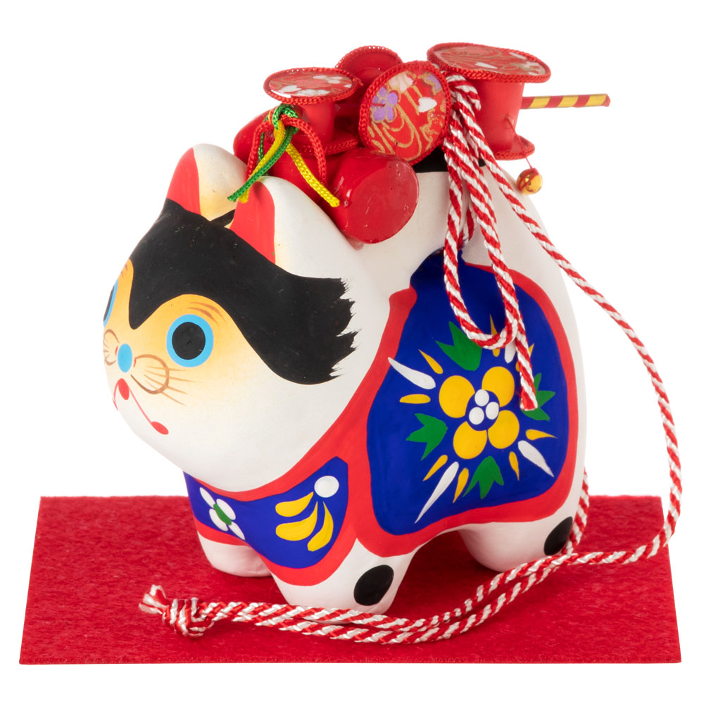 楽天市場】和紙置物 犬張子 1号 でんでん付 子宝・安産のお守り 出産