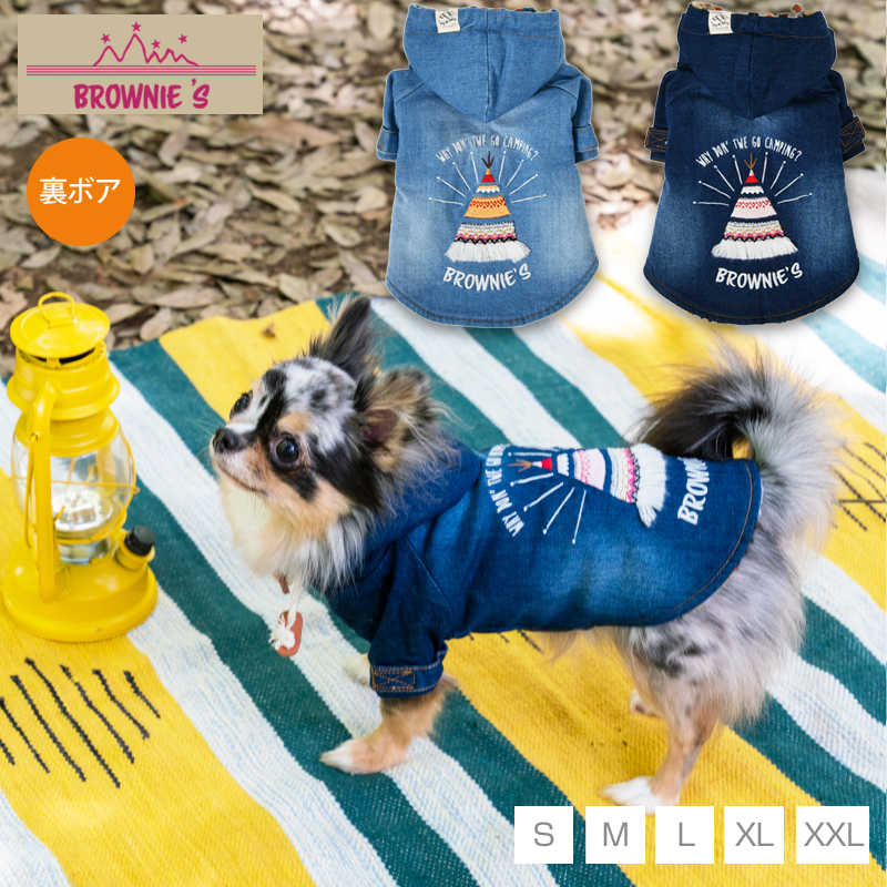 犬服 デニム ミンク付き コート 楽天市場】デニム（コート｜ドッグ