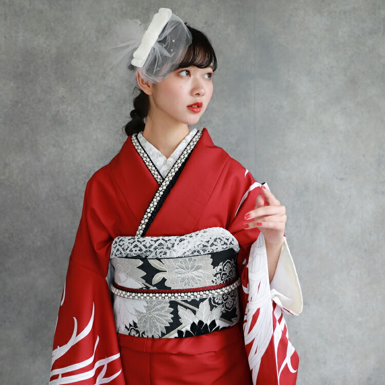 華やかな赤色の振袖フルセット 成人式 楽天市場】【11/20 20:00〜