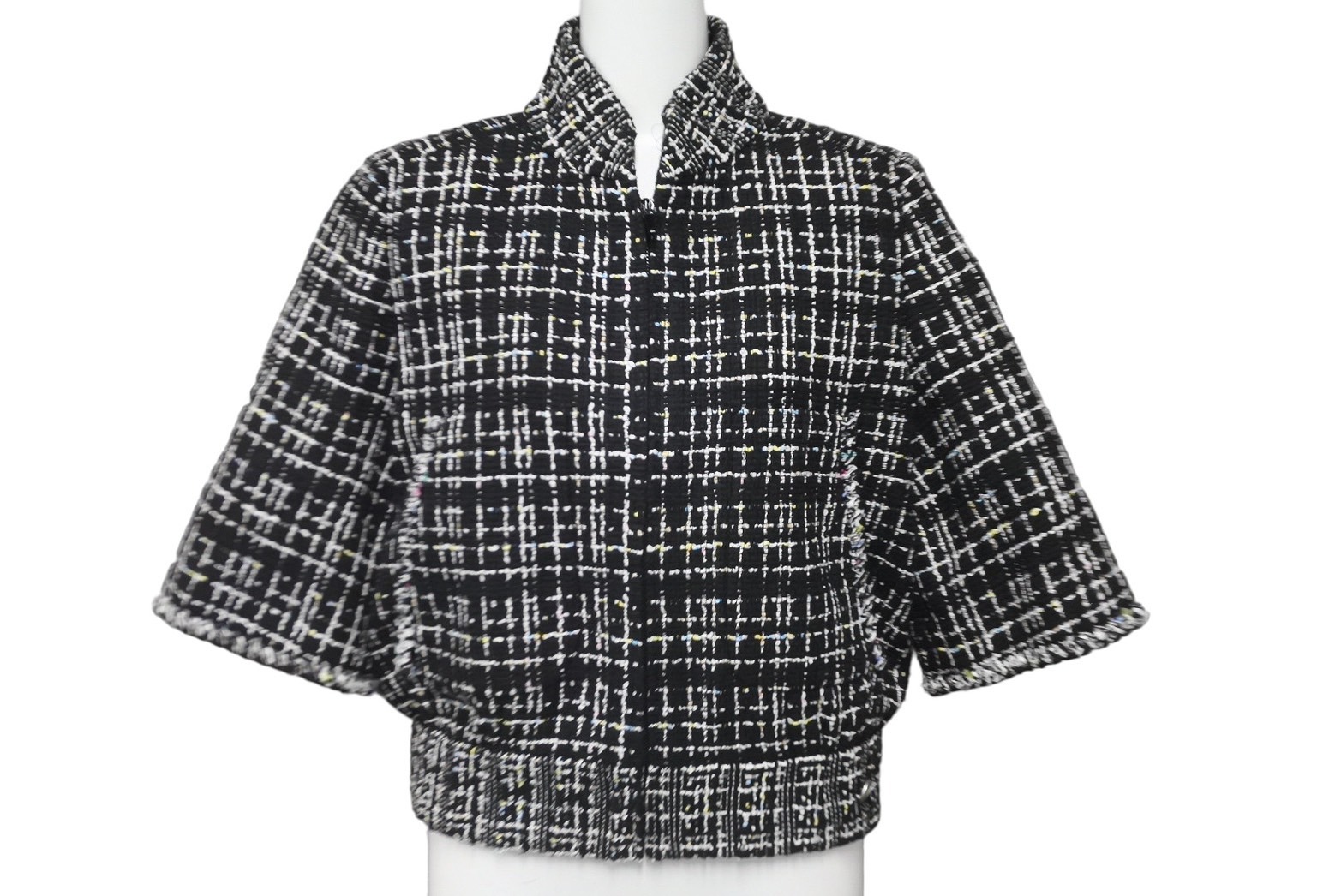 楽天市場】極美品 CHANEL シャネル ツイード ジャケット マルチカラー