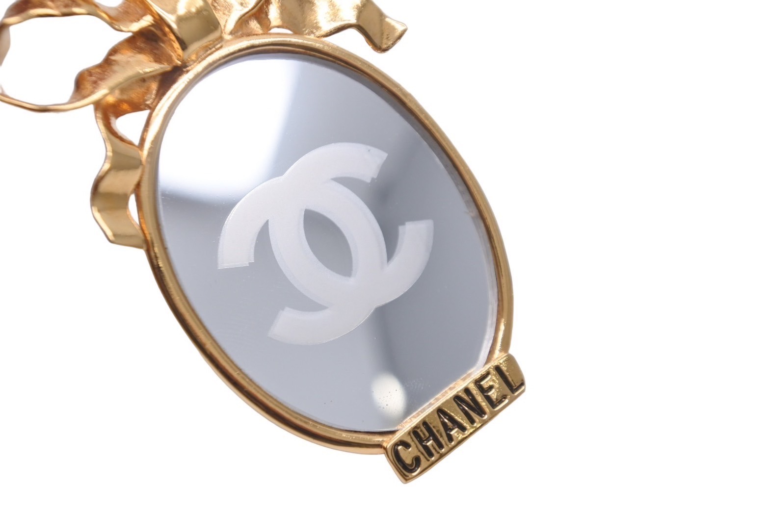 楽天市場】CHANEL シャネル ココマーク ミラー リボン ヴィンテージ