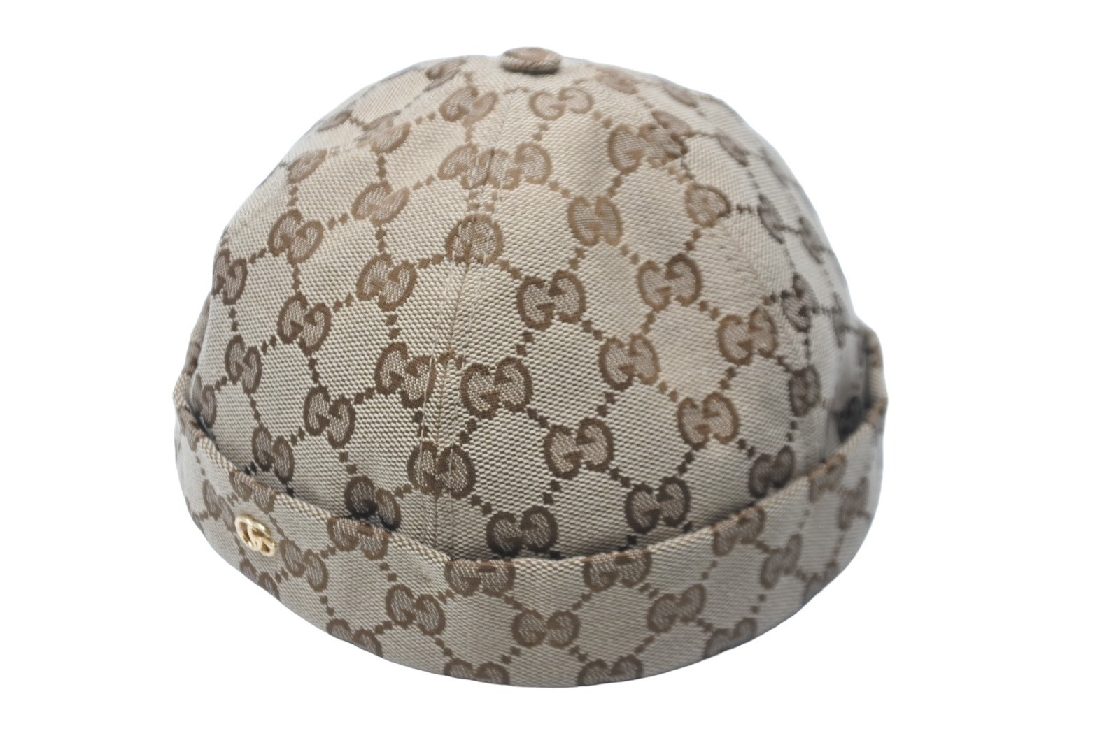 楽天市場】極美品 GUCCI グッチ GG ジャガード ロール キャップ 726745