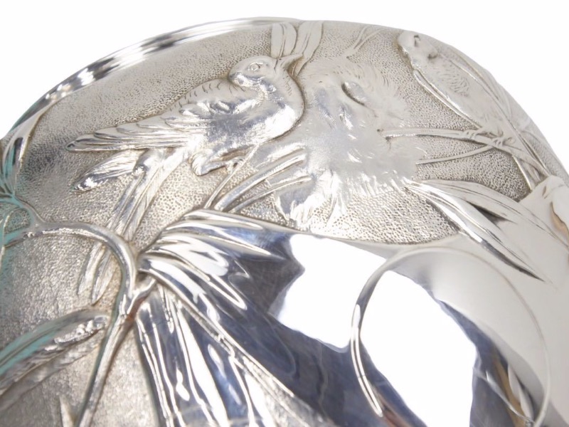 楽天市場】希少 TIFFANY ティファニー 花瓶 お皿 壺 665g シルバー925